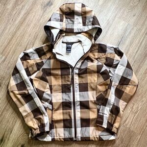 The North Face Morgan TNF Apex Plaid Soft Shell Jacket Fleece Lined Womens Small